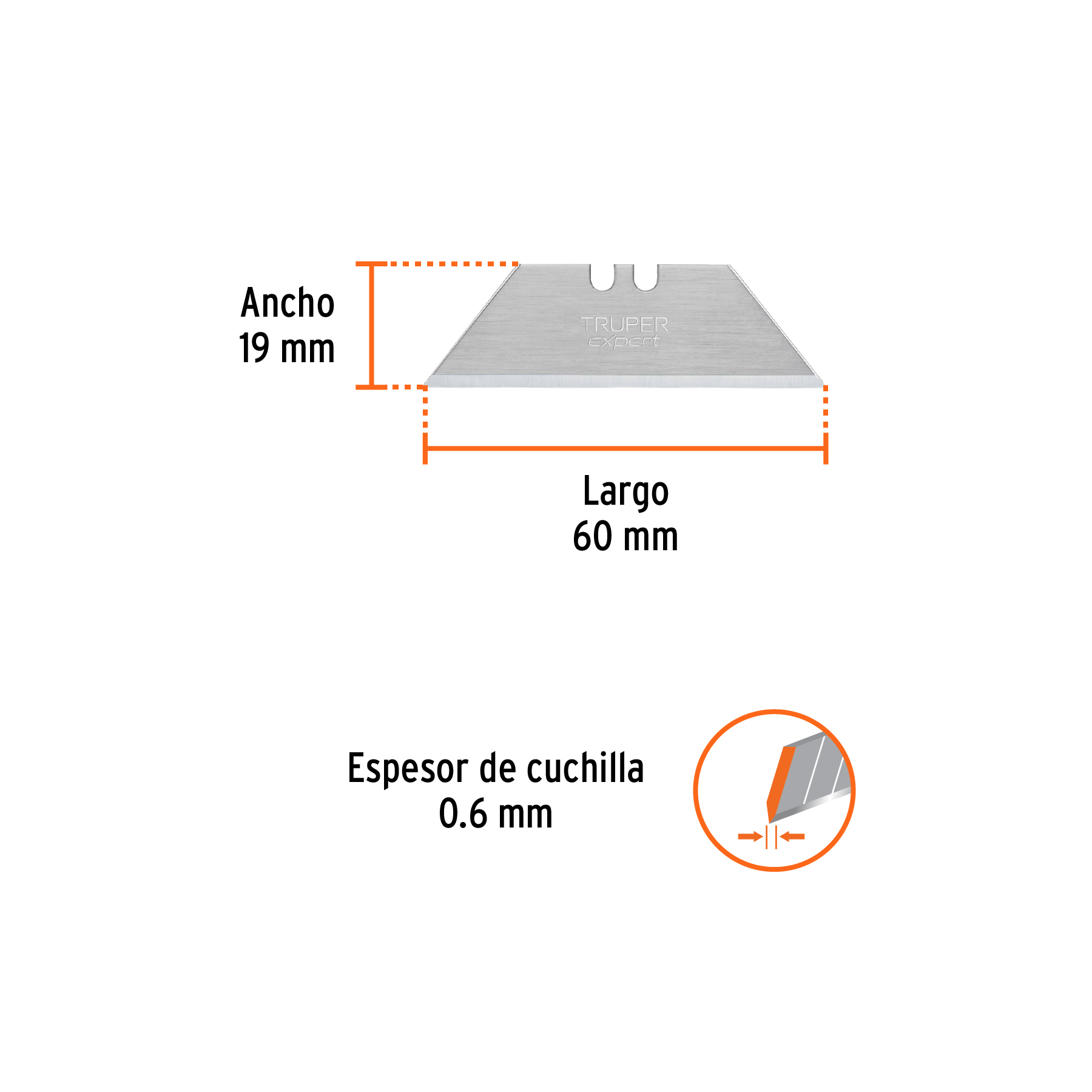 Dispensador con 5 Cuchillas para NV-7 y NM-7 Truper 16953 galeria 4