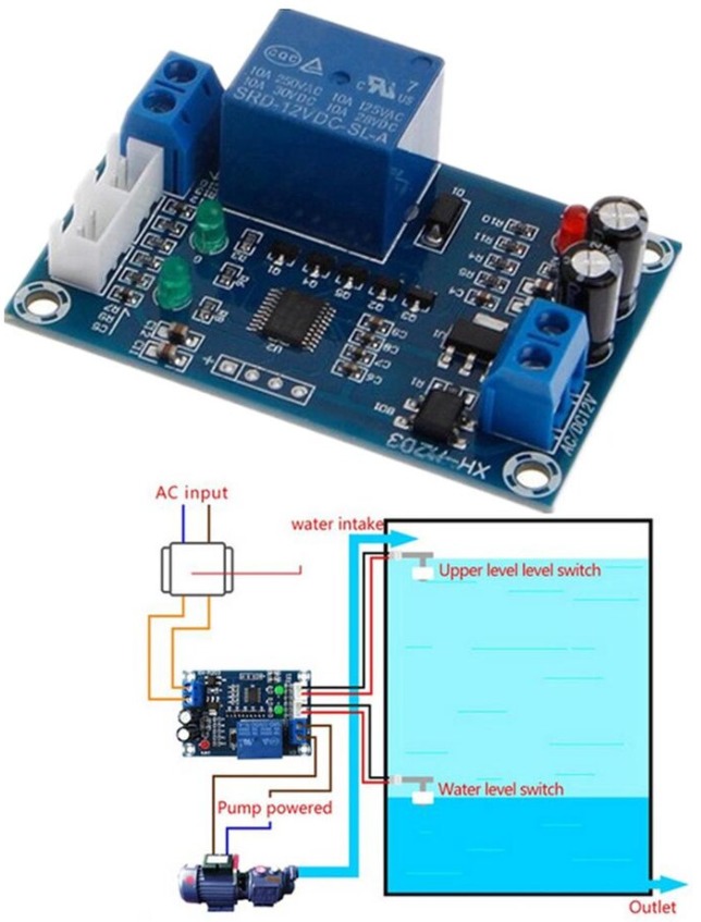 Sensor de nivel de aaguat XH-M203 GALERIA