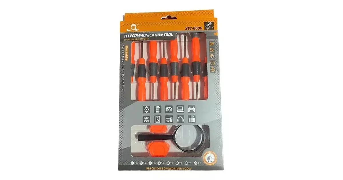 Kit destornilladores de precision SW 8600